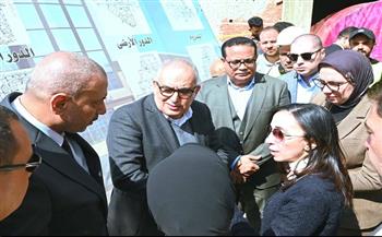 محافظ البحيرة ورئيس الهيئة العامة للتأمين الصحى يتفقدان مشروع مستشفى مبرة كفر الدوار