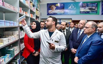 رئيس هيئة الدواء يطلق المرحلة الأولى من منظومة التتبع الدوائي بصيدلية إسعاف الجيزة