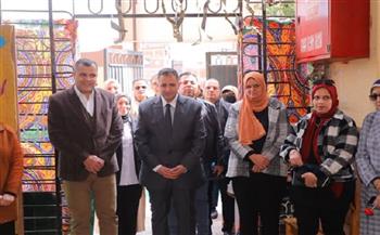 محافظ دمياط يتابع الموقف التنفيذي لمشروع توسعات مدرسة نصر المتبولي بالسنانية