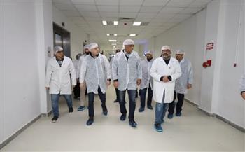   محافظ كفر الشيخ يتفقد مصنع سبأ للأدوية والصناعات الكيماوية بمدينة بلطيم