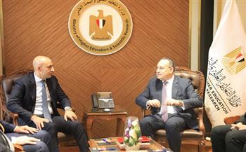 وزيرا التعليم العالي والتربية والتعليم يبحثان تطوير آليات التنسيق المشترك