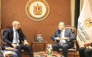 وزيرا التعليم العالي والتربية والتعليم يبحثان تطوير آليات التنسيق المشترك