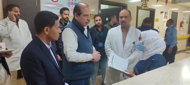 نائب وزير الصحة يجري جولة تفقدية مكثفة ليومين بالأقصر لمتابعة سير المنظومة الطبية