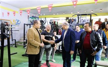 محافظ المنيا يزور مركز شباب تلة ويتابع الأنشطة والخدمات المقدمة