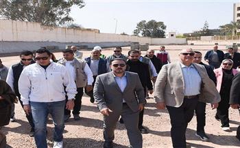وزير الشباب ومحافظ الإسكندرية يتفقدان منتدى الشباب بأبو قير لمتابعة معدلات التنفيذ