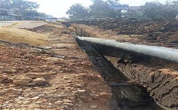 محافظ كفر الشيخ يوجّه بصيانة خط طرد الصرف الصحي بسيدي سالم