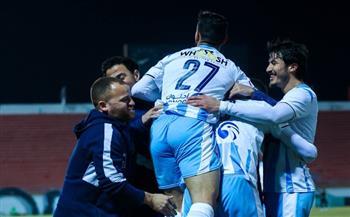 الدوري الممتاز.. بيراميدز يضيف الهدف الثاني في مرمى حرس الحدود