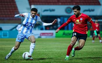 الدوري الممتاز.. حرس الحدود يسجل الهدف الأول في مرمى بيراميدز