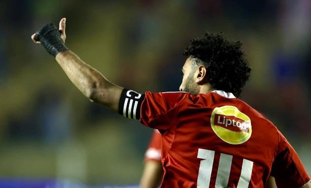 الدوري الممتاز.. الأهلي يسجل الهدف الثالث في مرمى المقاولون العرب  