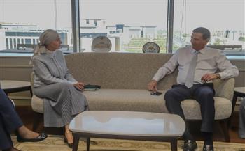 وزير الزراعة يبحث مع مديرة "الأغذية العالمي" بالقاهرة تعزيز التعاون ودعم صغار المزارعين