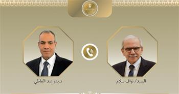 وزير الخارجية يتلقى اتصالًا هاتفيًا من رئيس الوزراء اللبناني لمتابعة تداعيات العدوان الإسرائيلي