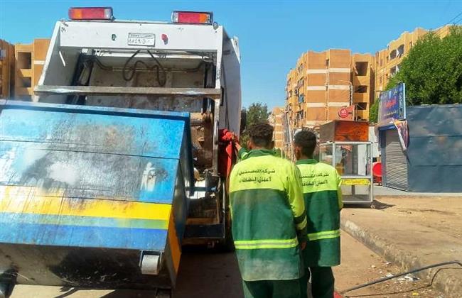 أسوان: رفع 2890 طنا من القمامة والمخلفات
