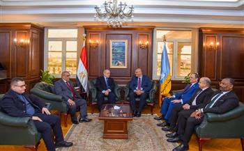 محافظ الإسكندرية يبحث مع رئيس هيئة النيابة الإدارية دعم منظومة العمل الإداري بالمحافظة