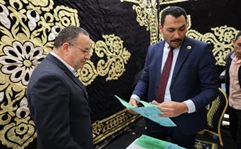 وزير التعليم العالي يدلي بصوته في انتخابات نقابة المهندسين المصرية