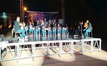 فرقة الأنفوشي للإيقاعات الشرقية تختتم ليالي رمضان بقصر ثقافة برج العرب