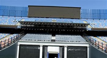 الدوري الممتاز.. ستاد القاهرة يتزين قبل لقاء الزمالك والاتحاد السكندري