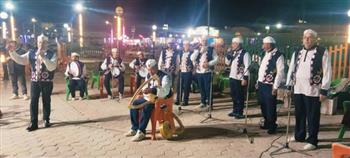 تفاعل كبير مع التنورة المولوى والسمسمية في ليالي رمضان بالسويس