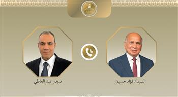 وزير الخارجية يبحث هاتفياً مع وزير خارجية العراق مستجدات المشهد الإقليمي وتداعيات التصعيد العسكري