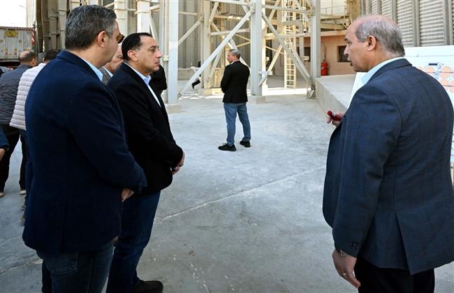 «مدبولي»: بتوجيهات الرئيس السيسي الدولة المصرية نجحت في بناء منظومة متطورة لتخزين الحبوب 