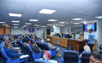 محافظ الإسكندرية يتابع الاستعدادات الخاصة بالتدريب العملي المشترك لمجابهة الأزمات