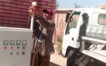 استجابة فورية لشكاوى المواطنين بشأن ضعف الإنارة بمقابر حي الكوثر بسوهاج