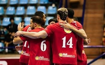 «رجال طائرة الأهلي» يواجه الجزيرة في دوري السوبر