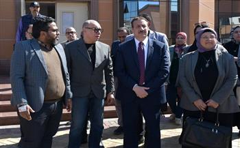 محافظ بورسعيد يتفقد مستشفى الصحة النفسية بحي الزهور ويوجه بمواصلة الارتقاء بالخدمات الصحية 