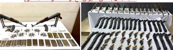 مصرع عنصرين شديدي الخطورة وضبط كميات ضخمة من المخدرات والأسلحة بالأقصر
