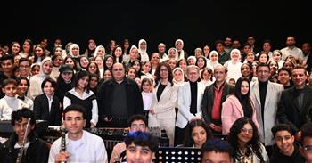 وزيرة الثقافة تشهد تدريبات المايسترو سليم سحاب لـ«كورال وأوركسترا مصر الوطني»