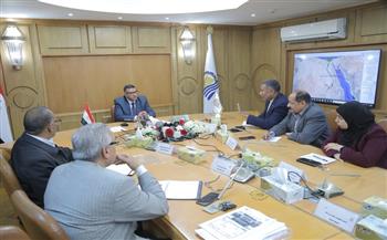 محافظ قنا يتابع نسب الإنجاز بمشروع المنطقة الحرفية بالترامسة