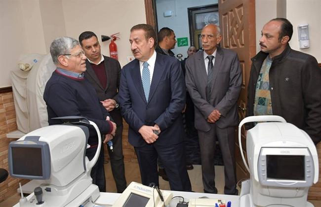 محافظ بورسعيد يتفقد مركز السلام لجراحة العيون بحي الشرق ويناقش آليات انضمامه لمنظومة التأمين الصحي الشامل