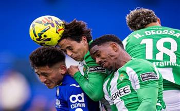 الدوري الإسباني.. ريال بيتيس يسقط أمام خيتافي بثنائية