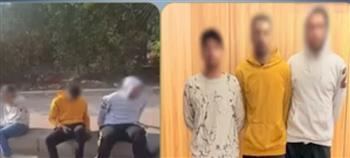 فيديو يقود الأمن لضبط 3 أشخاص بتهمة تعاطي المخدرات في الجيزة