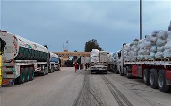 «زاد العزة» تتواصل.. الهلال الأحمر المصري يُطلق القافلة 152 بحمولة 3,680 طنًا من المساعدات الغذائية والإغاثية 