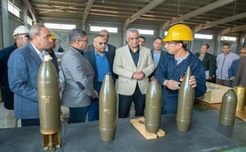 وزير الدولة للإنتاج الحربي يتابع سير العمل في "حلوان للمسبوكات" و"حلوان للأجهزة المعدنية"