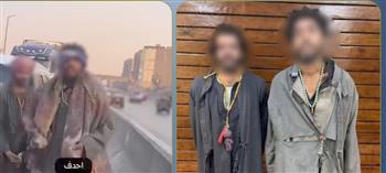 ضبط شخصين لاستجدائهما المارة ورمي الحجارة على السيارات بالإسكندرية 