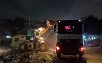 محافظة الجيزة ترفع 2200 طن مخلفات من عدة قطاعات بحي الهرم وجنوب الجيزة ضمن حملات مكثفة للنظافة