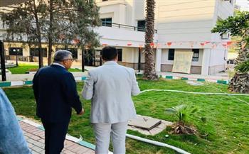 محافظ الدقهلية يتفقد تطوير قصر ثقافة المنصورة