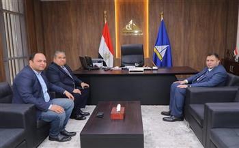  لبحث التعاون المشترك.. محافظ دمياط يلتقى مع رئيس الإدارة المركزية لإقليم قناة السويس