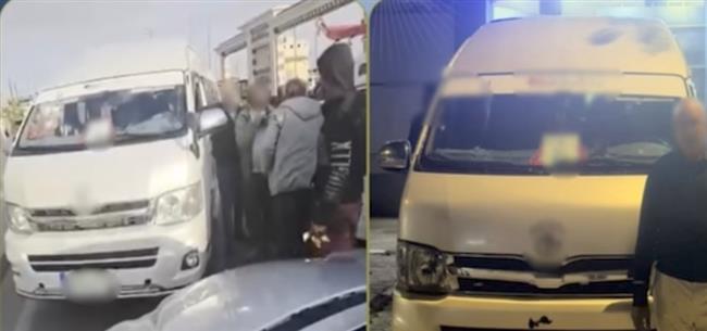 ضبط سائق ميكروباص لسيره عكس الاتجاه والتسبب في كثافات مرورية بالقاهرة