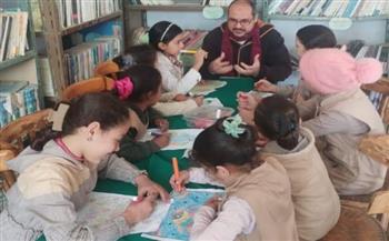 الذكاء الاصطناعي في خدمة البيئة.. محاضرة وورشة فنية بدوري المكتبات بمكتبة منية الحيط