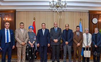 لتعزيز التعاون.. محافظ الإسكندرية يستقبل نقيب الصحفيين بالمحافظة