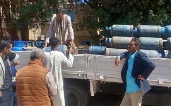 تموين قنا يضخ 31 ألف أسطوانة بوتاجاز ويضبط عدد من المخالفات التموينية