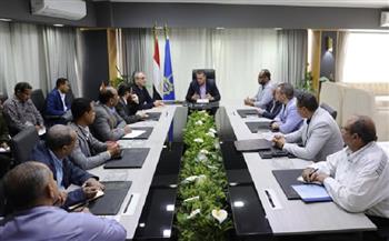 محافظ أسوان يترأس اجتماع اللجنة العليا لضبط الأسعار