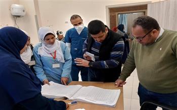 صحة سوهاج تتفقد مستشفى البلينا المركزي لمتابعة سير العمل و الإنضباط الإداري