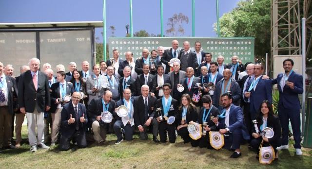 وزير الرياضة يهنئ أبطال الرماية بعد حصد 31 ميدالية و12 لقب أفريقيا  