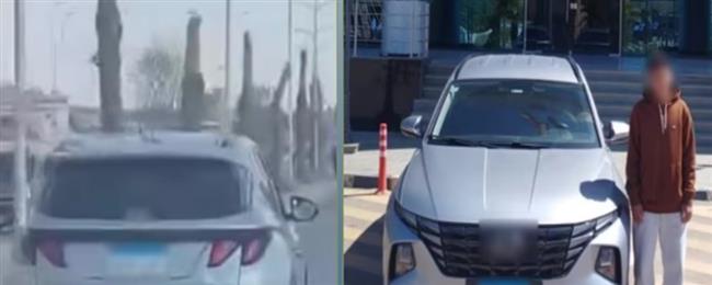 القبض على طفل يقود سيارة ملاكي بالجيزة معرضًا حياته والمواطنين للخطر