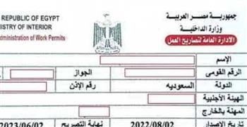 خطوات استخراج تصاريح العمل والوثائق الرسمية