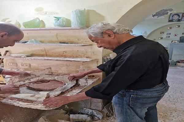 ورشة فنية متميزة بمتحف زكريا الخناني وعايدة عبد الكريم