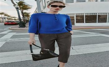 الأزرق الكوبالت موضة ربيع 2026.. لون واحد يمنحك إطلالة فاخرة